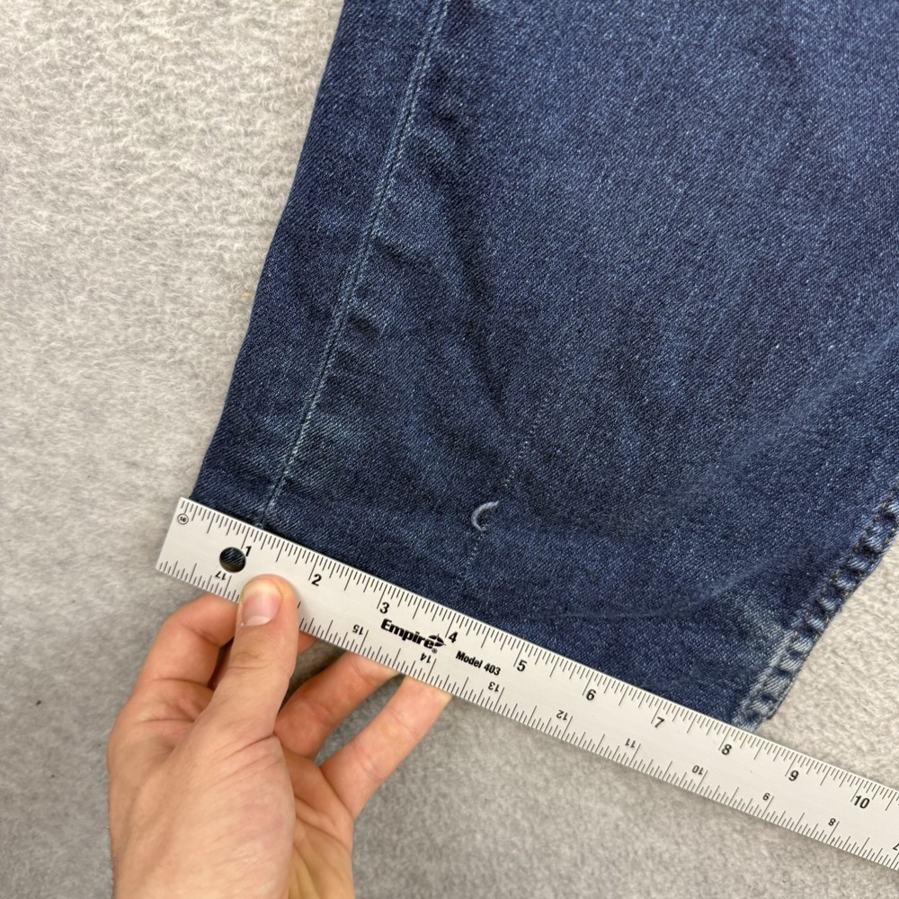 Men's Levi's 559 Relaxed Straight Leg Blue Jeans Men's 34x32 Stretch Denim - Picture 10 of 14